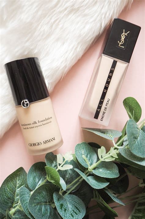 ysl all hours foundation vs giorgio armani power fabric|giorgio armani foundation reviews.